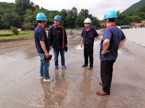 公司開展二季度安環、消防、防汛綜合大檢查