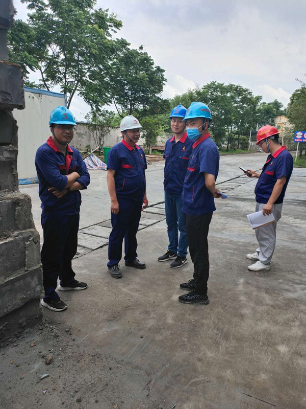 公司開展二季度安環、消防、防汛綜合大檢查