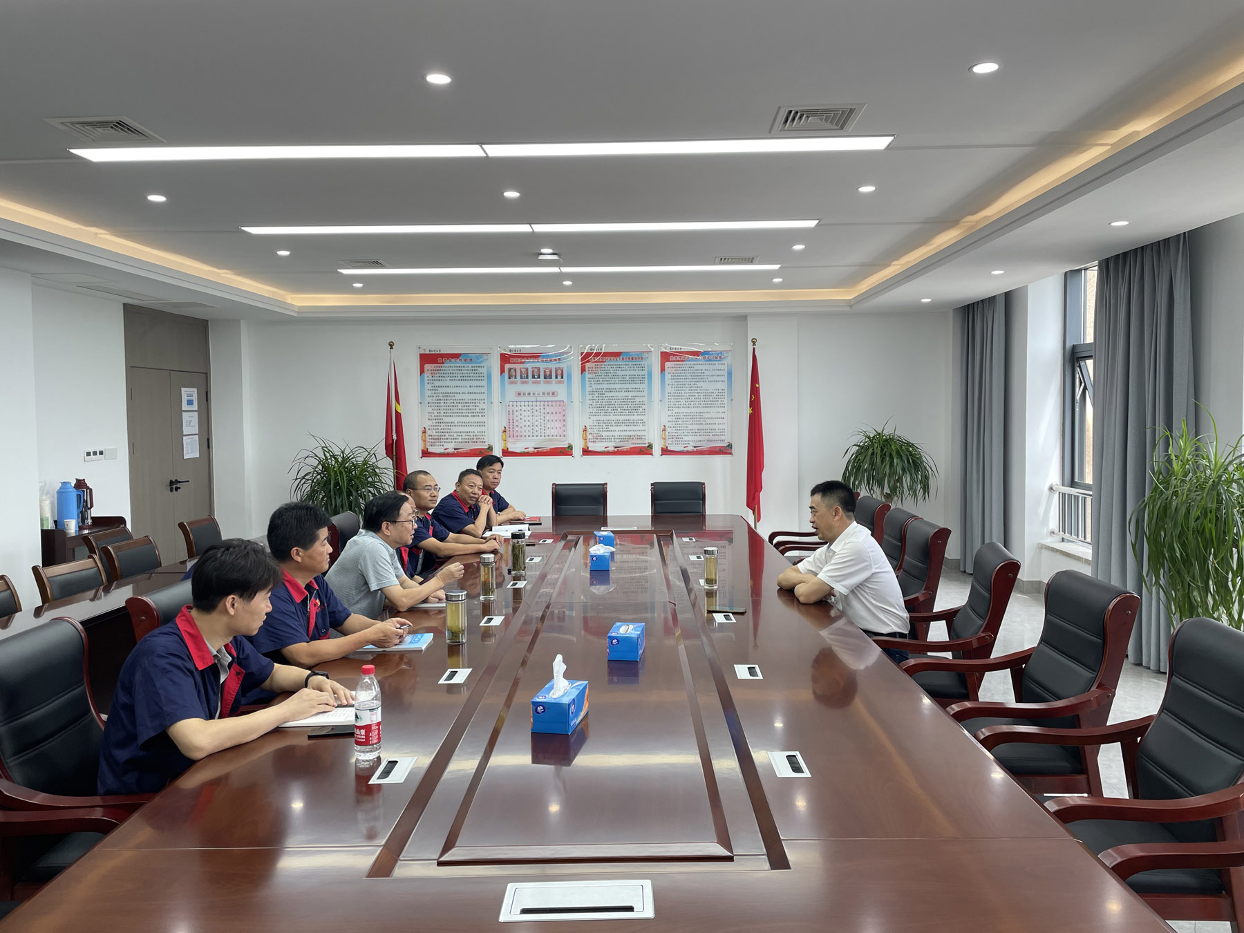 集團公司黨委委員、總工程師周俊到公司調研 集團公司黨委委員、總工程師周俊到公司調研